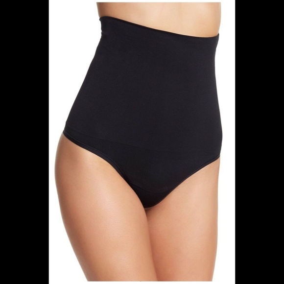 NWD Yummie Shapewear Seamless High Waist Thong in Black [SZ‎ L/XL ] - Picture 2 of 12